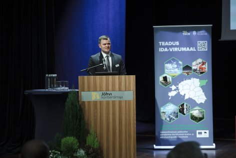 Regionaalminister Madis Kallas Õiglase Ülemineku Foorumil